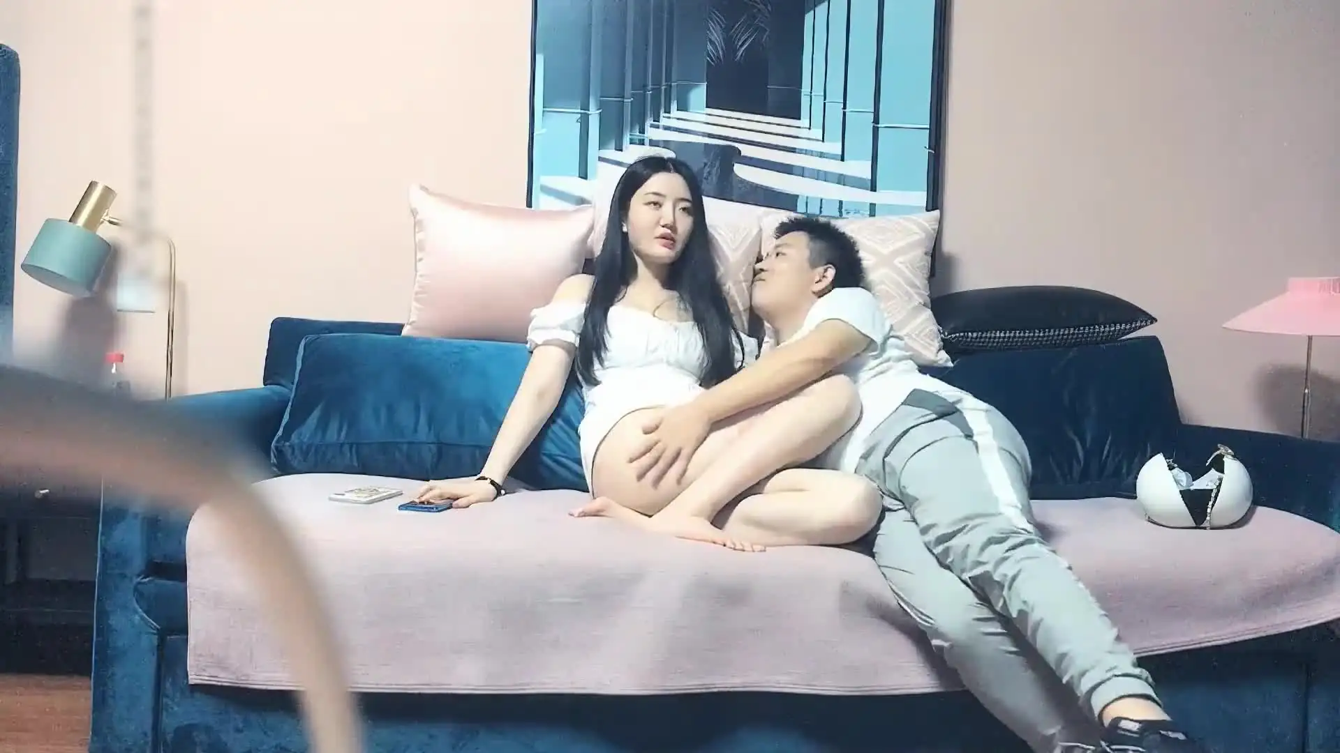 国漫色情 - 太子探花 颜值不错外围妹子，舌吻逼摸后入抽插上位骑乘猛操