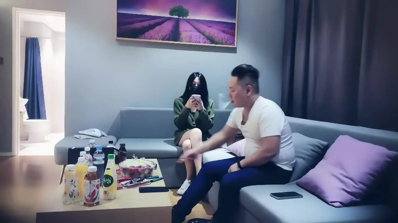 赵总寻花之高挑美女口技了得，连体黑丝更是绝配，露着大奶女上位打桩，逼穴会吸又会夹太爽了