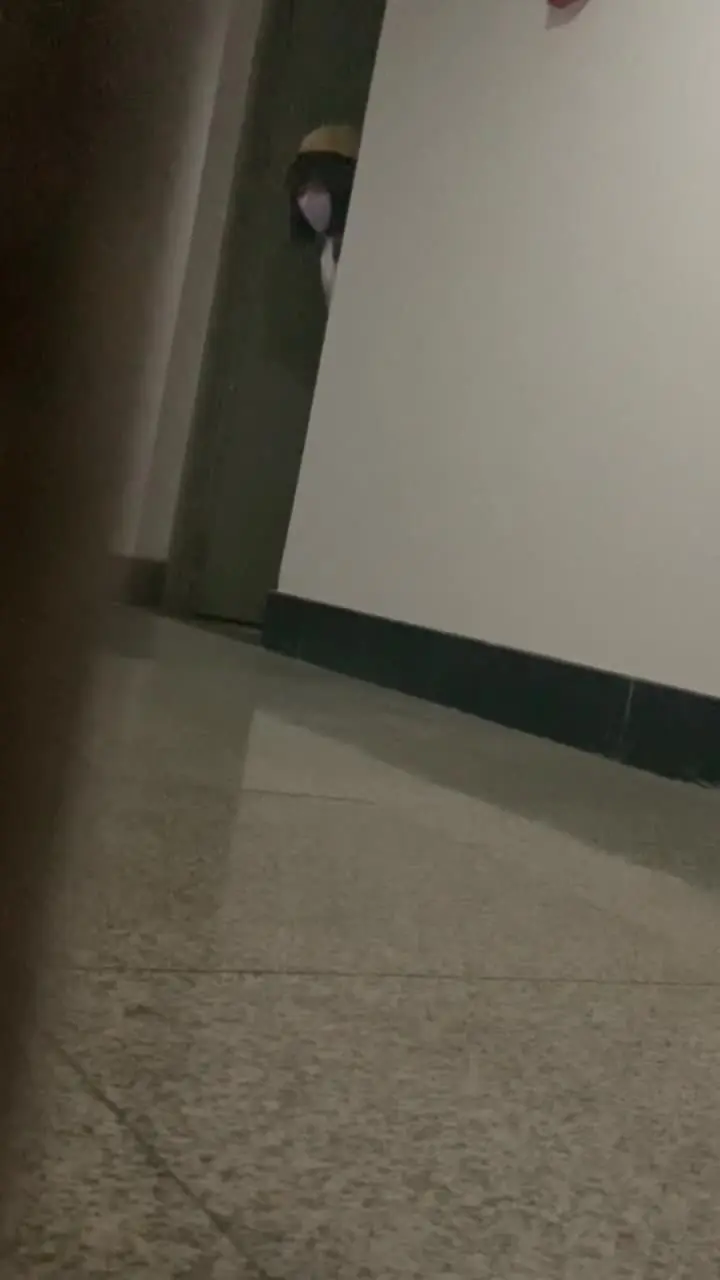 楼梯偷拍妹子短裙内裤 短发妹子有够骚的