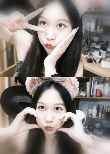 Selfie Seda Negra Montar Masturbación