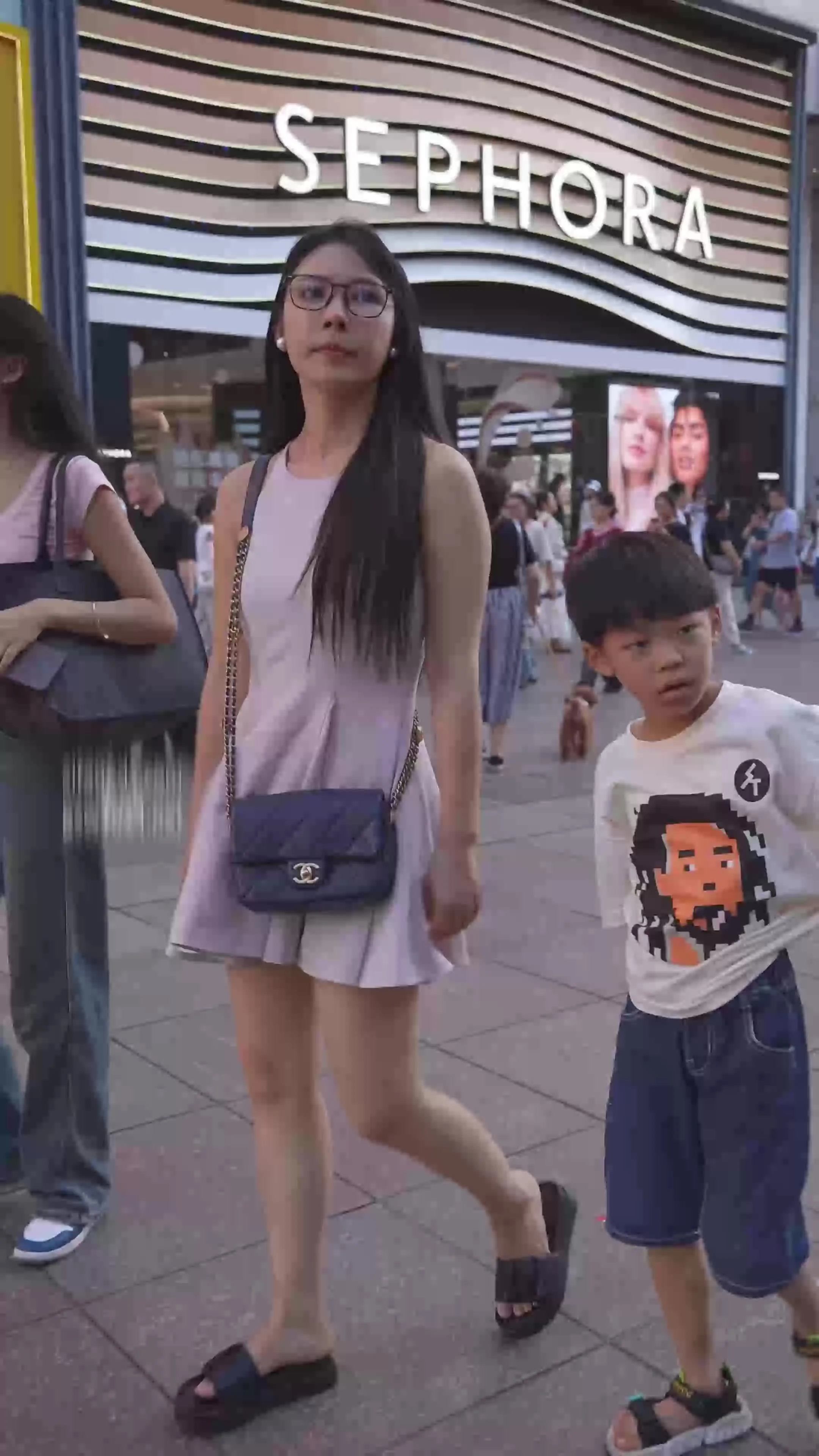 You can still wear a thong even after you've had a baby. You're a slut.