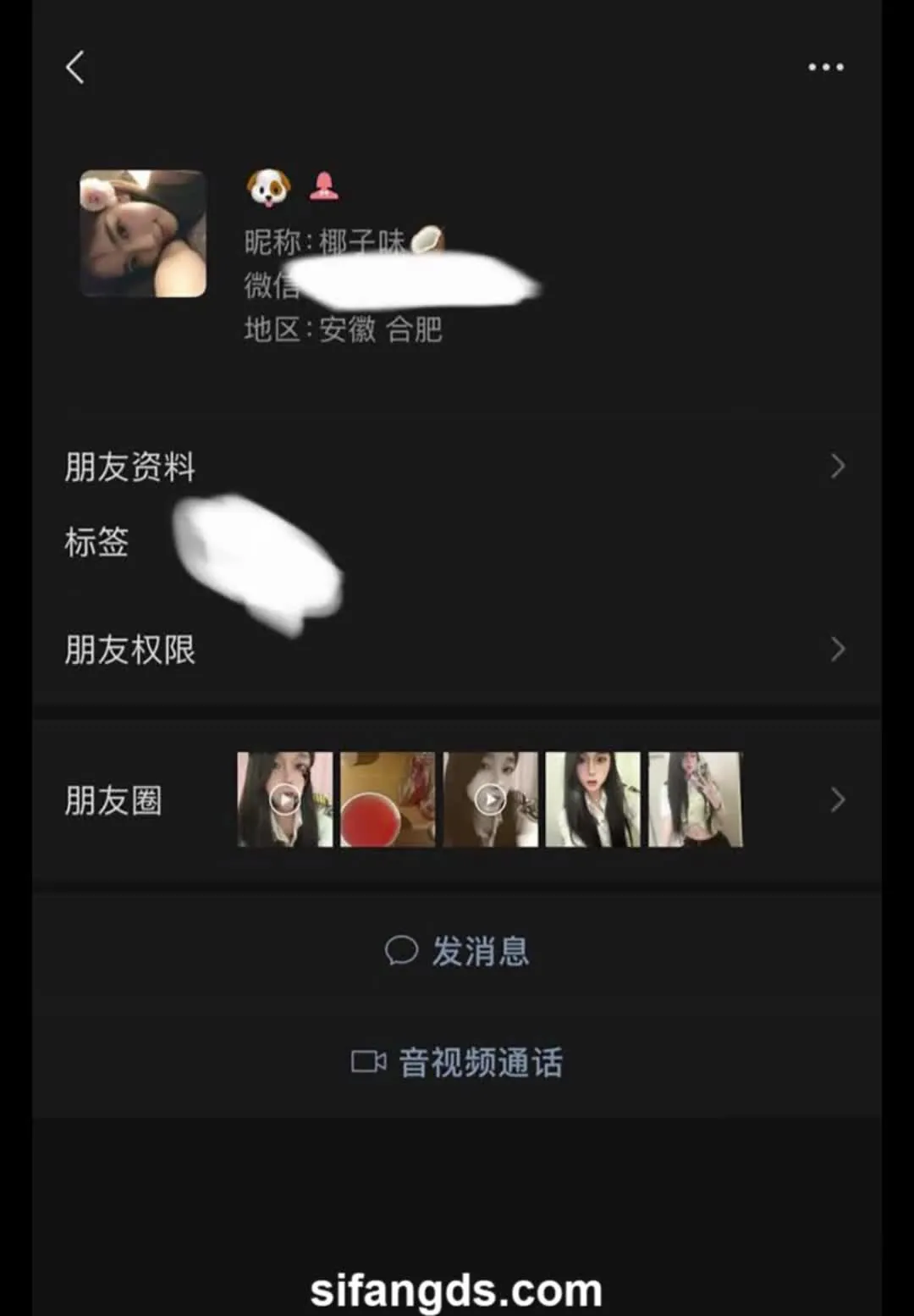 [O que é que fizeste de errado para teres de fazer este tipo de vídeo para te desculpares?] Foi enviado pelo namorado dela, um pequeno internauta com 2.000 seguidores no Shake Shack