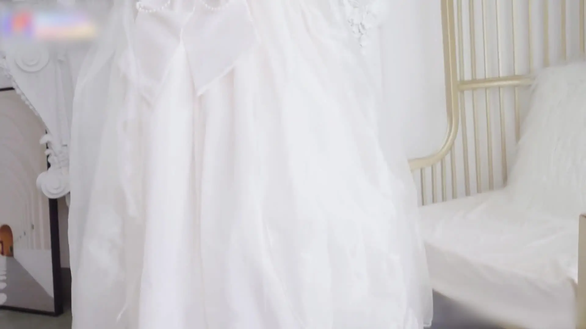 MeeHuTao MeeHuTao Blume Hochzeitskleid wirklich schön weinen! Oralsex in der Mitte